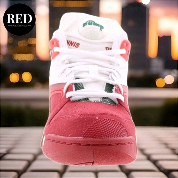 Reebok Court Victory Pump Red Leather Sneakers Shoes - Men\'s Size 9 main image 14
